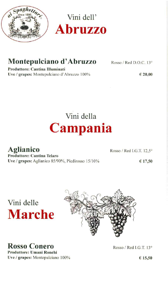 vino in bottiglia - Sicilia / Sardegna