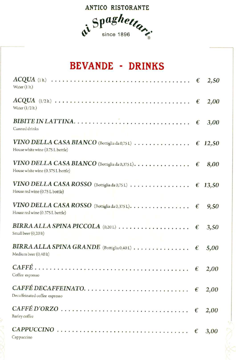 bevande