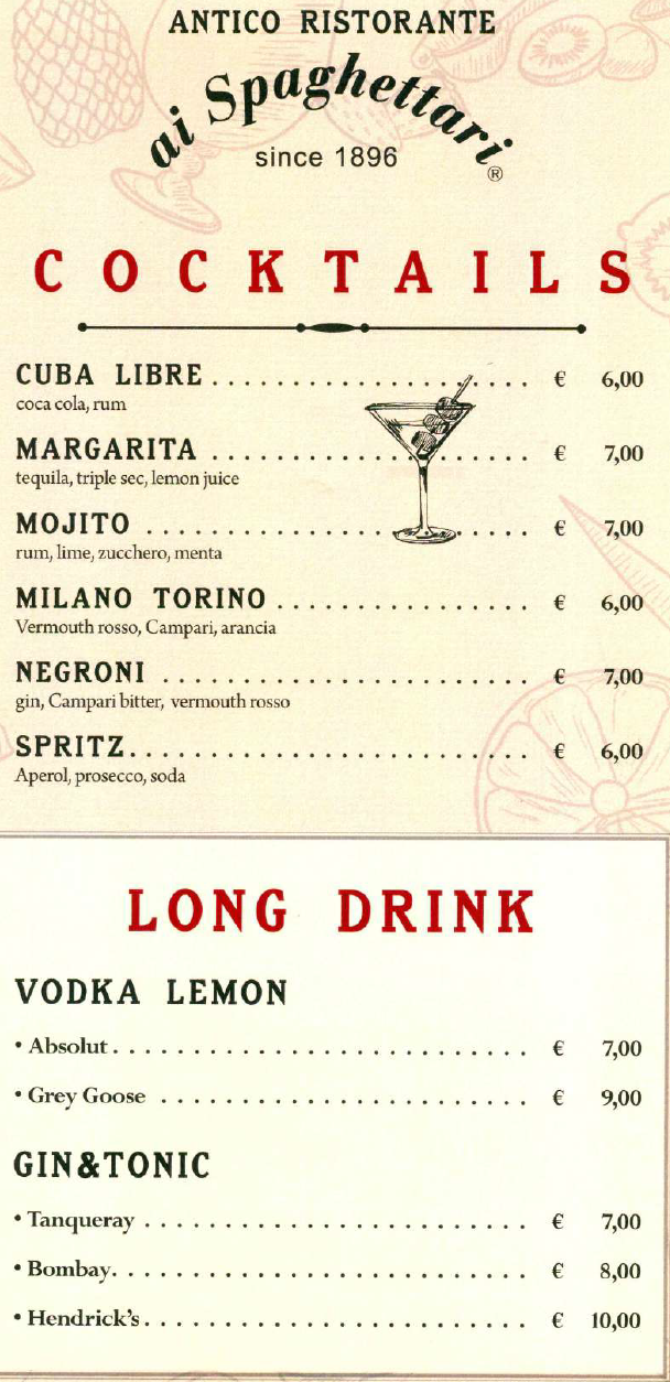 Cocktails