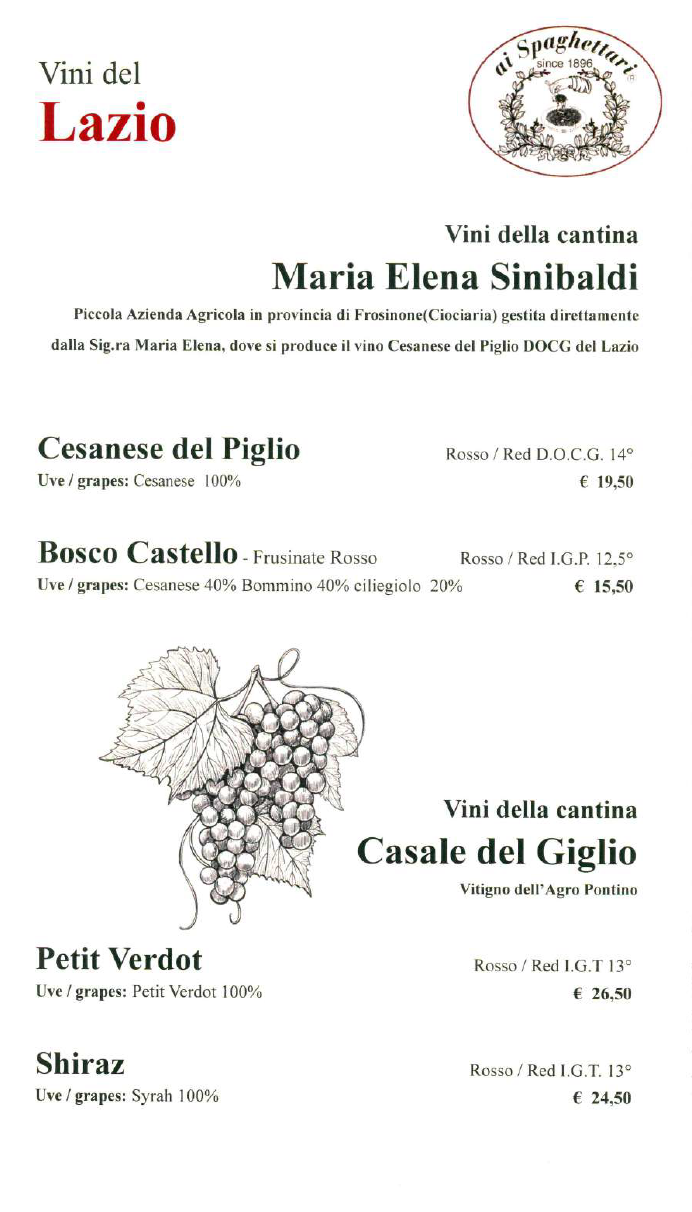 vino in calice