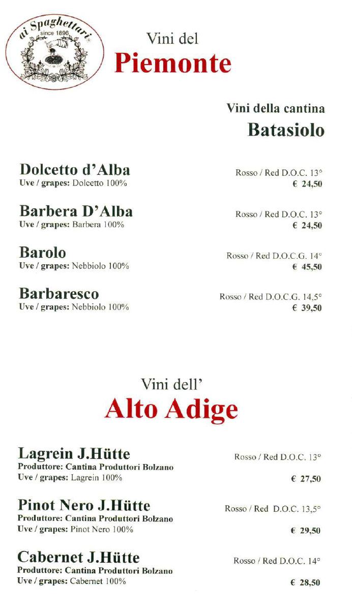 vino in calice