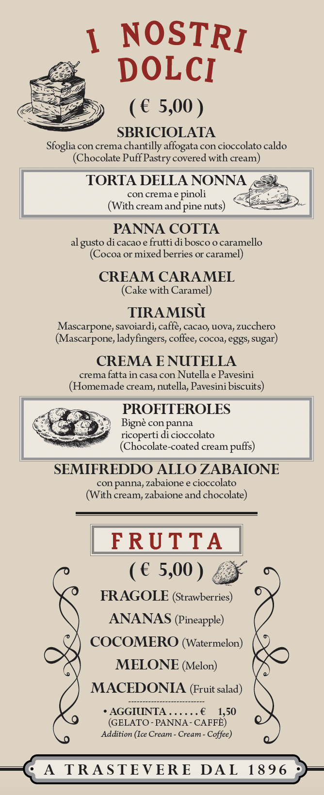 dolci