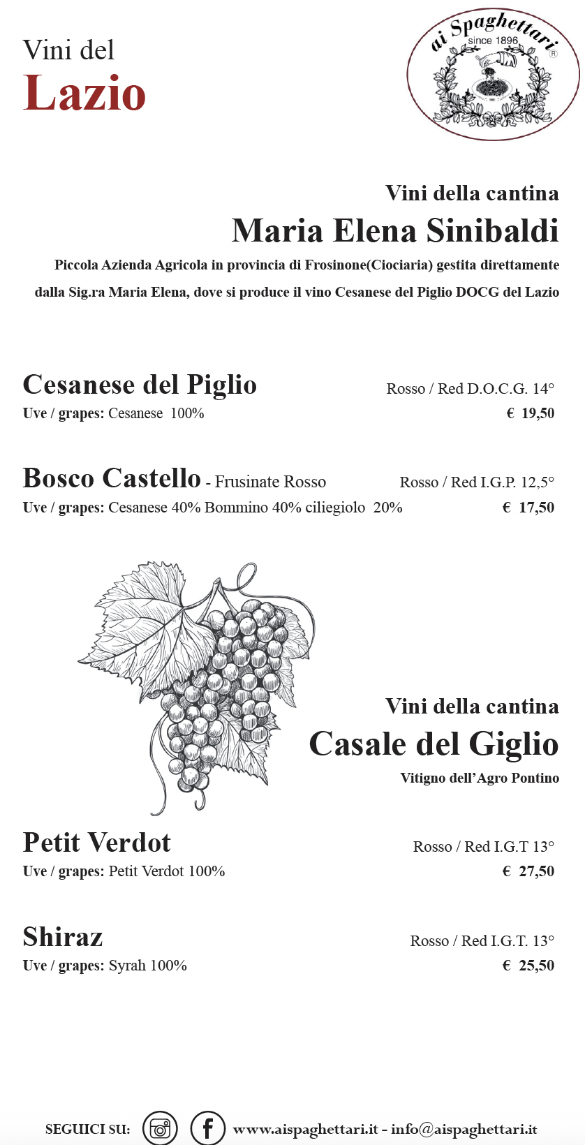 vino rosso in bottiglia