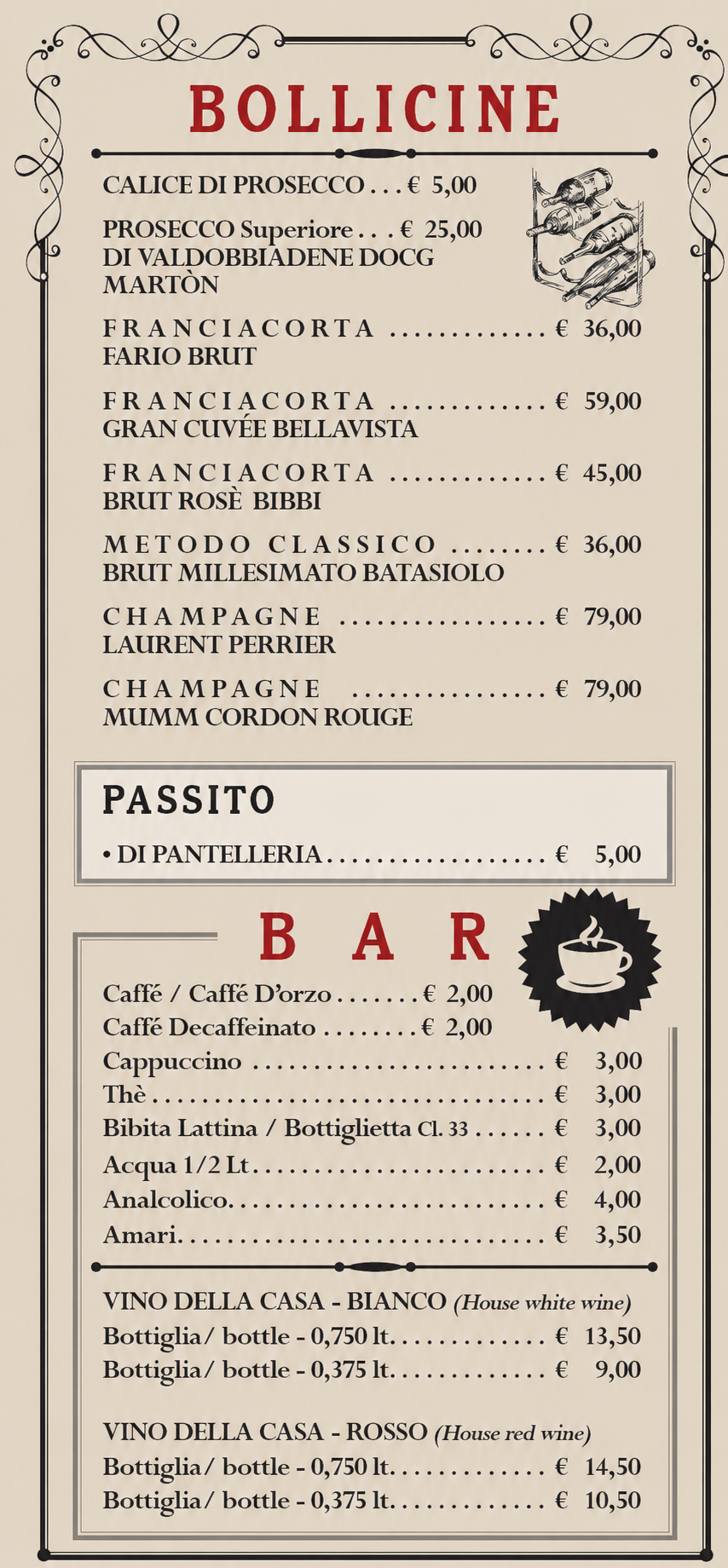 Vini dolci e passiti