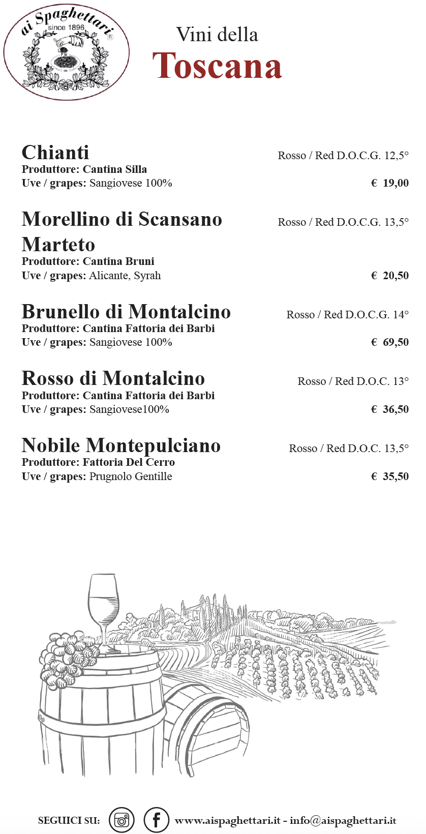 vino in bottiglia - Marche
