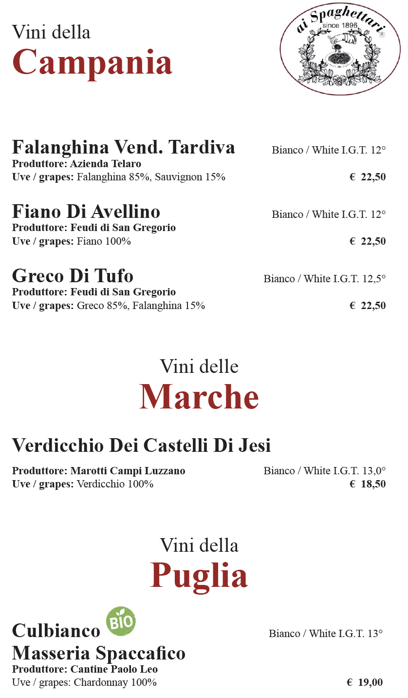 vino in bottiglia - Campania